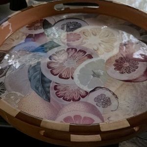 Annie Modica, wood tray 14x14 “